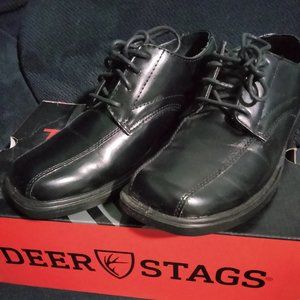 Deer Stags Boy Dress Shoe